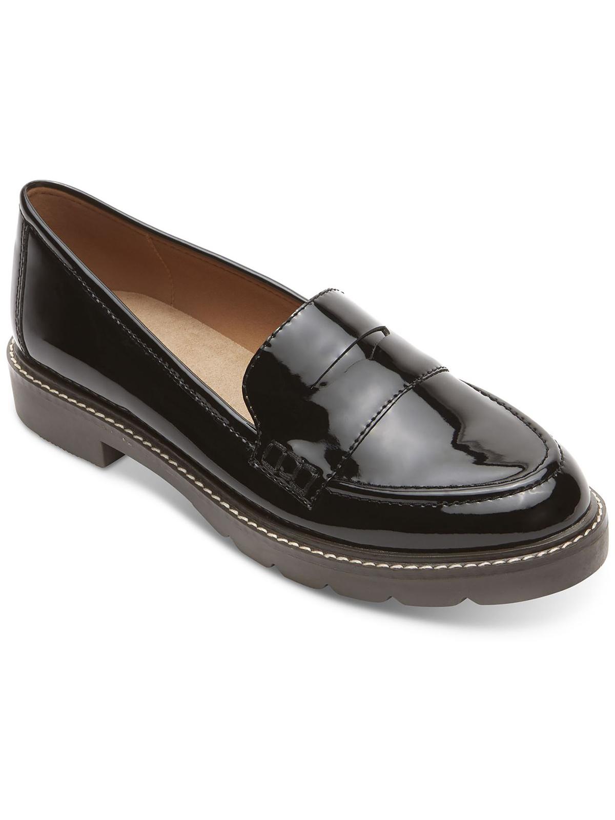 Kacey Penny Women's Flats Black Patent Size 8.5 M
